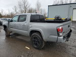 2020 Toyota Tacoma Double Cab Gray vin: 3TMGZ5AN2LM341901