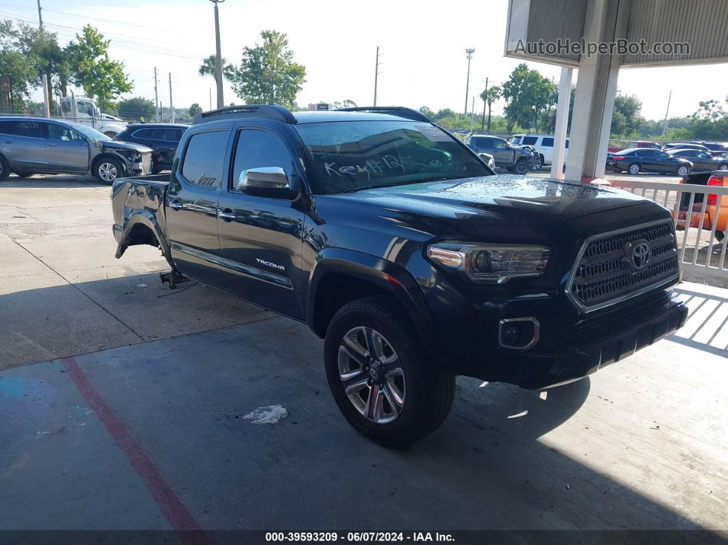 2017 Toyota Tacoma Limited Black vin: 3TMGZ5AN4HM082531