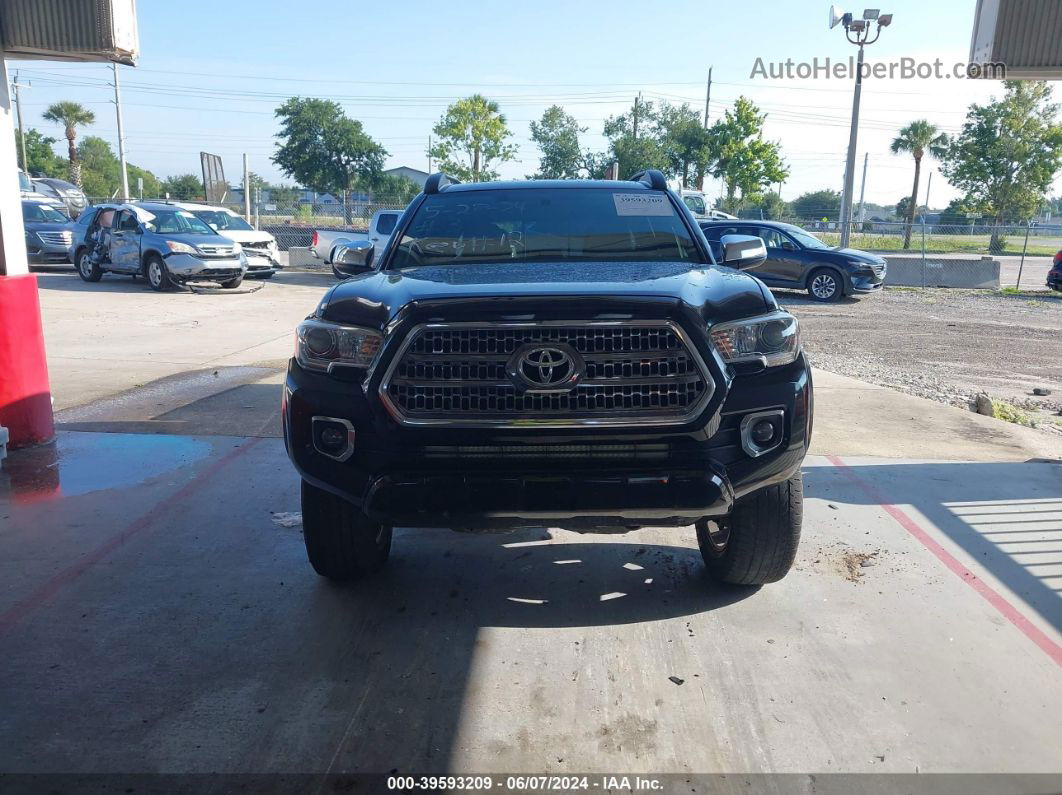 2017 Toyota Tacoma Limited Black vin: 3TMGZ5AN4HM082531