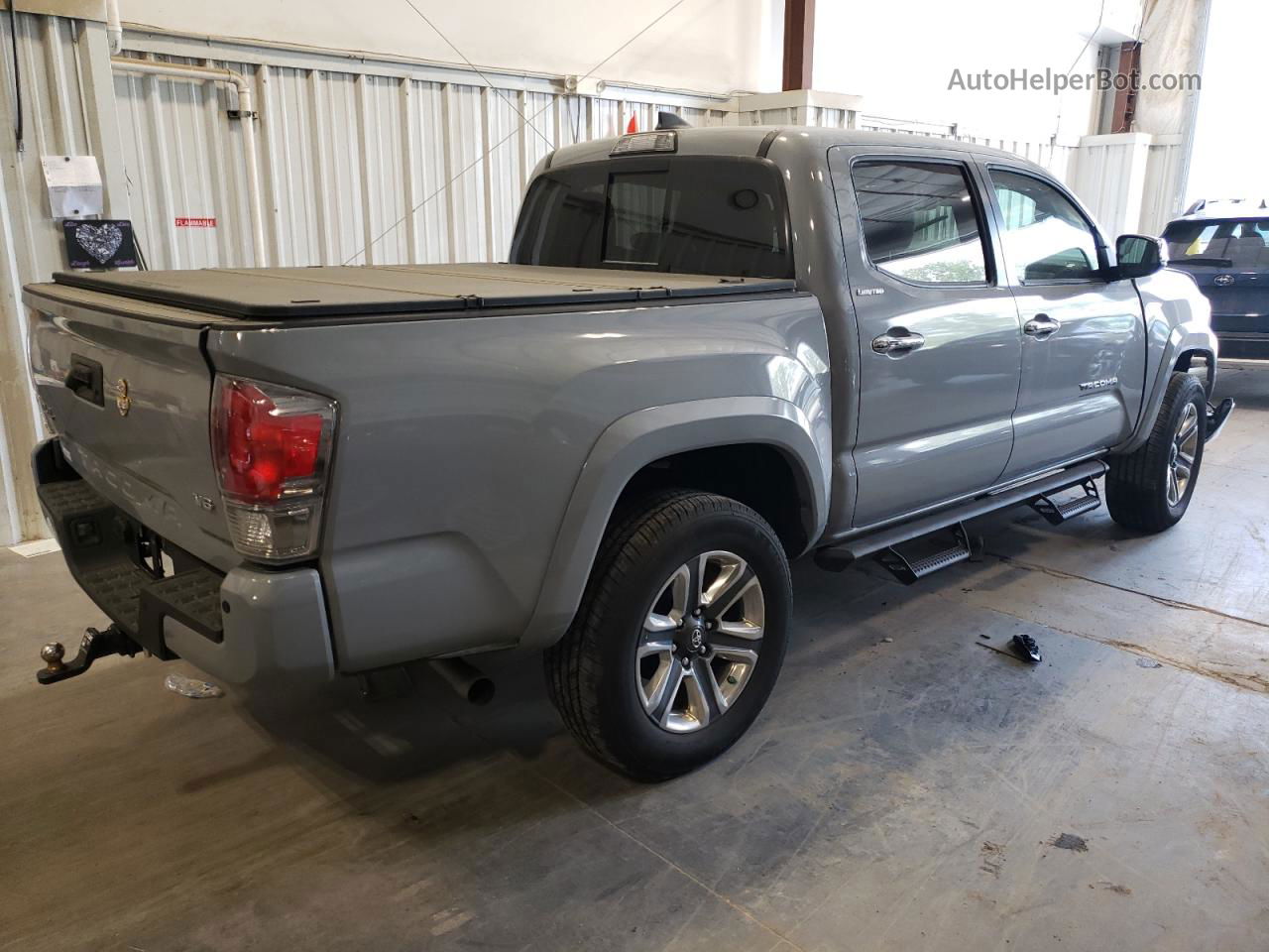 2019 Toyota Tacoma Double Cab Gray vin: 3TMGZ5AN4KM274751