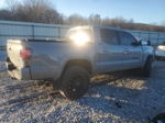 2019 Toyota Tacoma Double Cab Gray vin: 3TMGZ5AN6KM218147