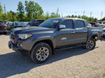 2017 Toyota Tacoma Double Cab Gray vin: 3TMGZ5AN8HM120584