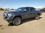 2017 Toyota Tacoma Double Cab Gray vin: 3TMGZ5AN9HM076692