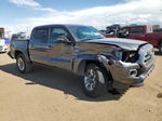 2017 Toyota Tacoma Double Cab Gray vin: 3TMGZ5AN9HM076692