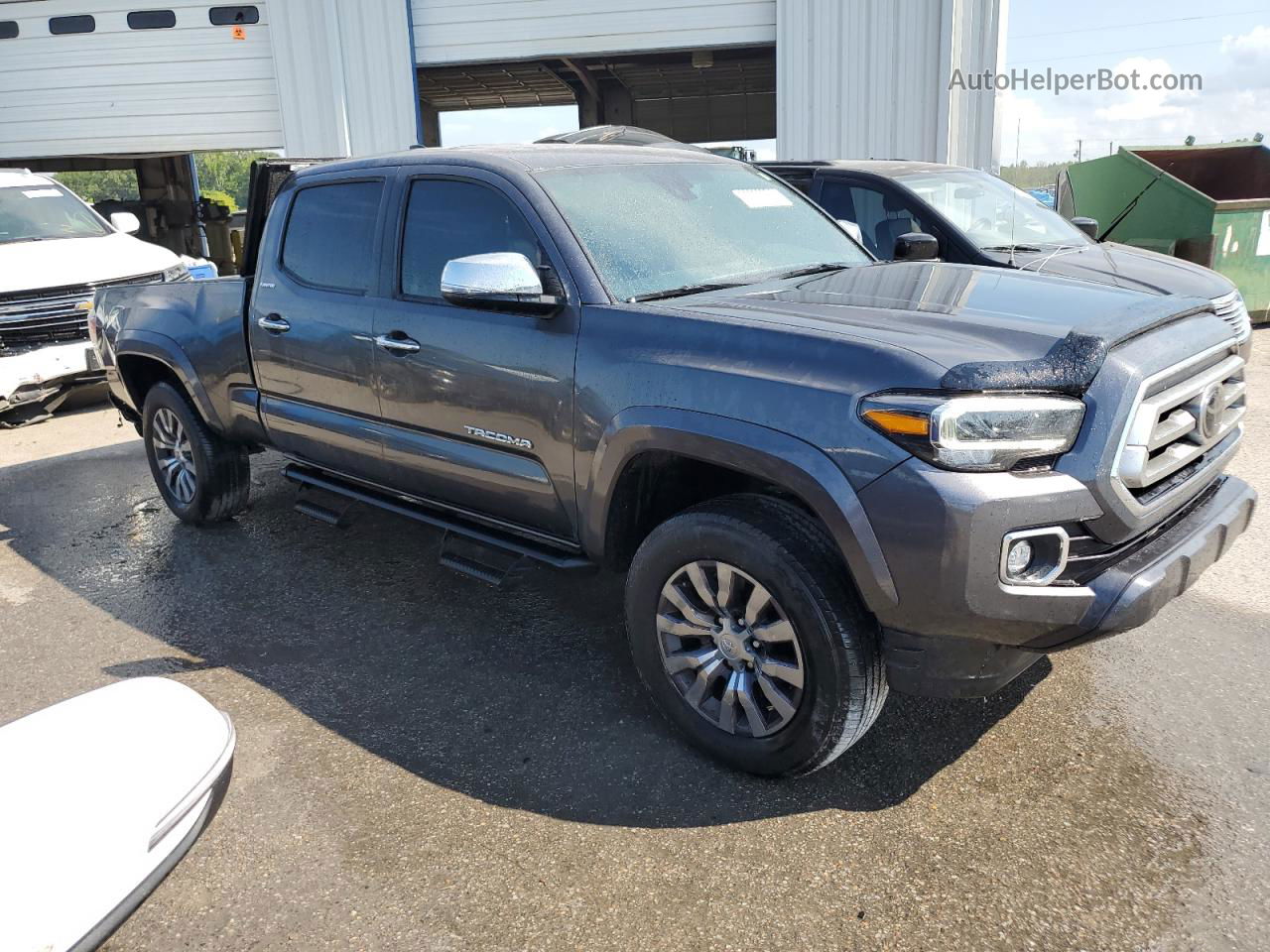 2021 Toyota Tacoma Double Cab Серый vin: 3TMHZ5BN6MM115803