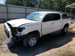 2021 Toyota Tacoma Double Cab White vin: 3TYAX5GN0MT015653