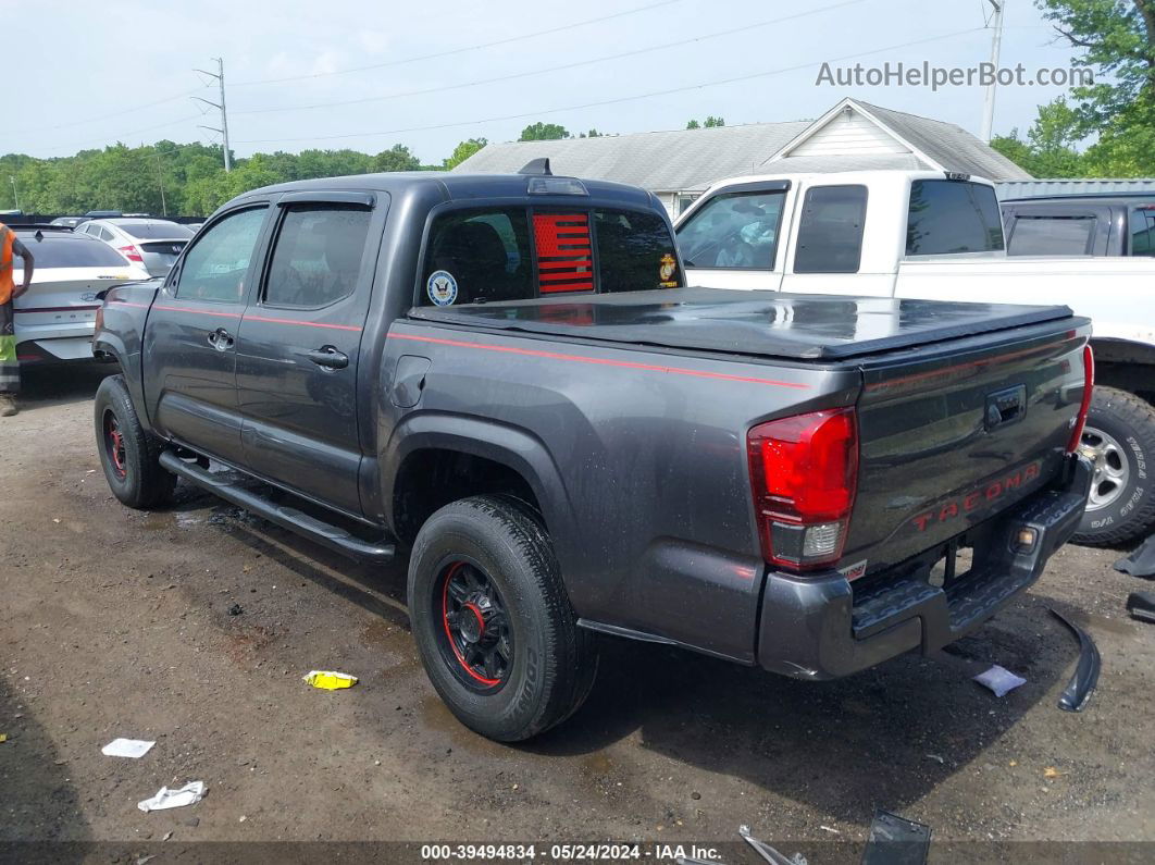 2021 Toyota Tacoma Sr Черный vin: 3TYAX5GN1MT014933