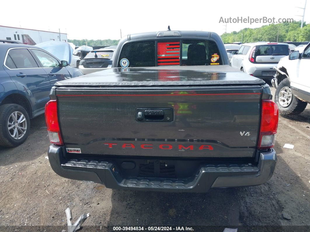 2021 Toyota Tacoma Sr Черный vin: 3TYAX5GN1MT014933