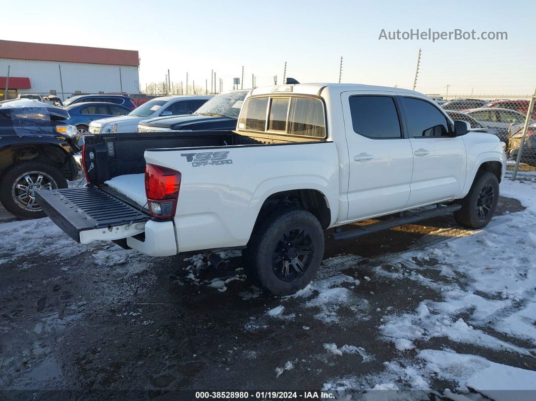 2021 Toyota Tacoma Sr White vin: 3TYAX5GN1MT029707