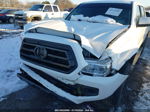 2021 Toyota Tacoma Sr White vin: 3TYAX5GN1MT029707