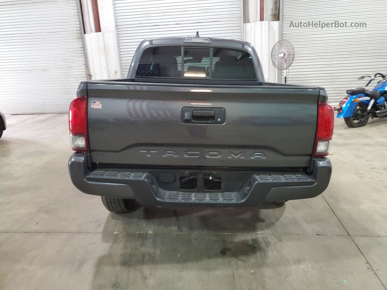 2021 Toyota Tacoma Double Cab Gray vin: 3TYAX5GN4MT020368