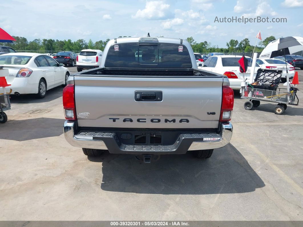 2021 Toyota Tacoma Sr5 V6 Silver vin: 3TYAZ5CN0MT003602