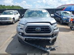 2021 Toyota Tacoma Sr5 V6 Silver vin: 3TYAZ5CN0MT003602