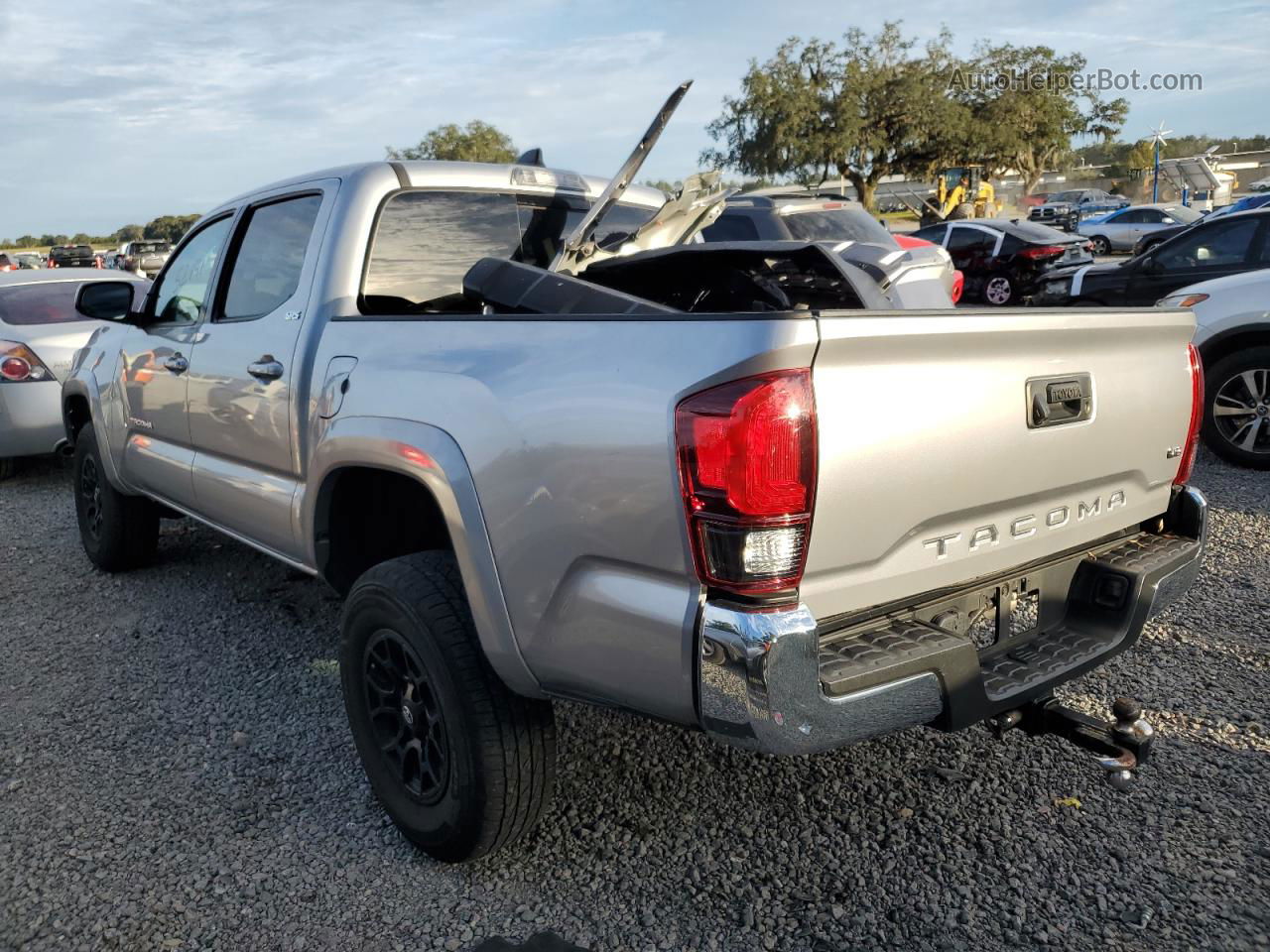 2021 Toyota Tacoma Double Cab Gray vin: 3TYAZ5CN2MT003021