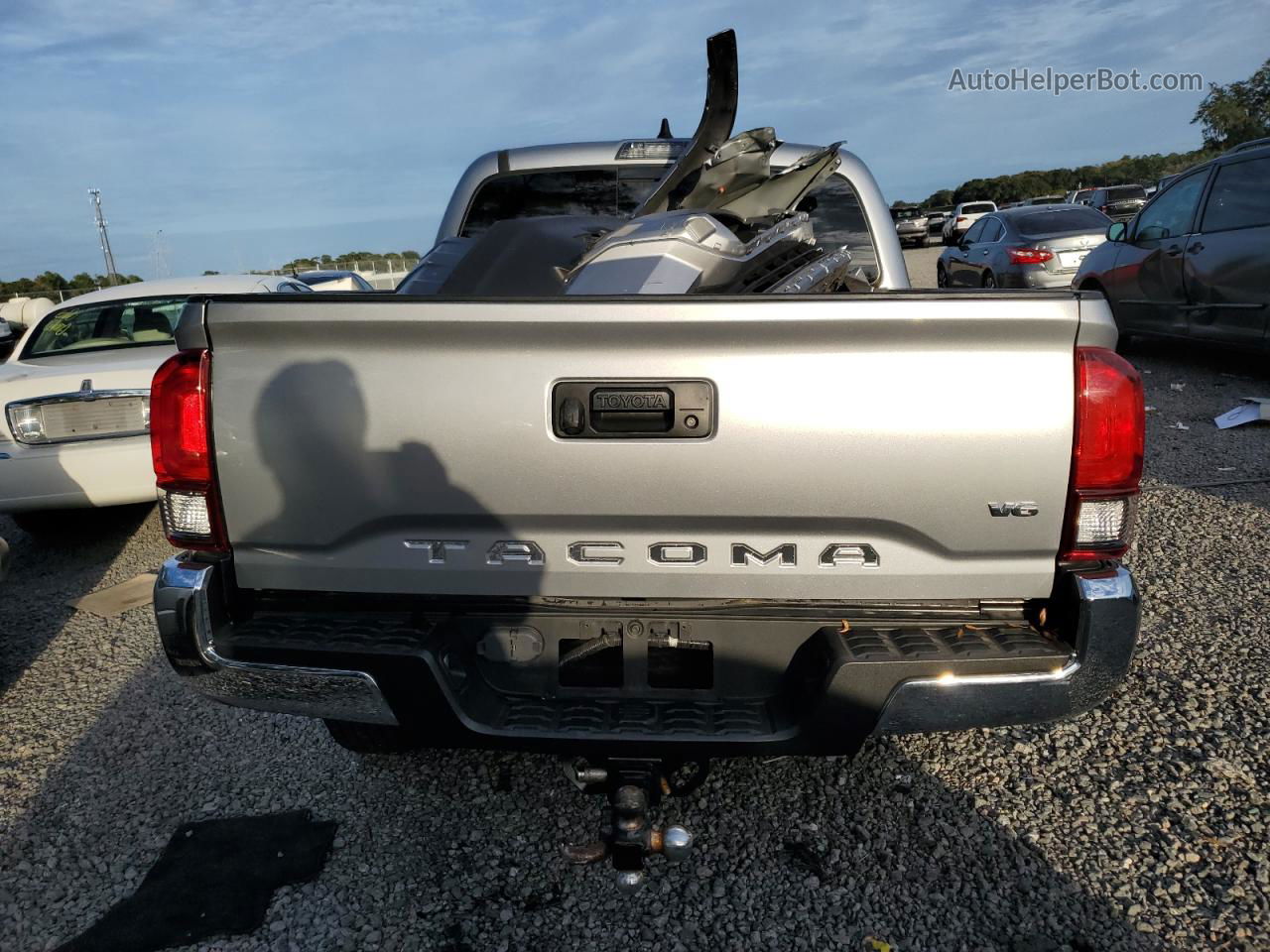 2021 Toyota Tacoma Double Cab Серый vin: 3TYAZ5CN2MT003021