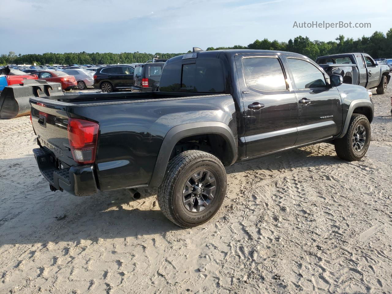 2021 Toyota Tacoma Double Cab Black vin: 3TYAZ5CN3MT011743