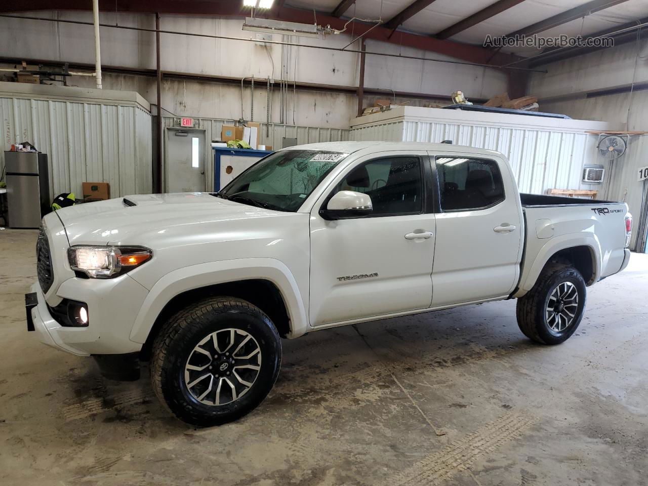 2021 Toyota Tacoma Double Cab White vin: 3TYAZ5CN5MT006303