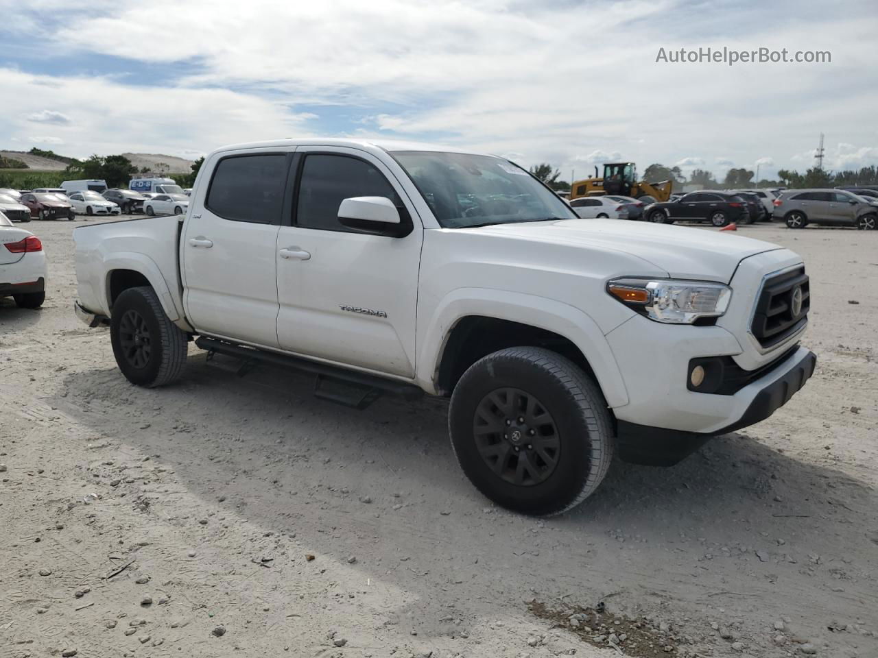 2021 Toyota Tacoma Double Cab Белый vin: 3TYAZ5CN9MT003260