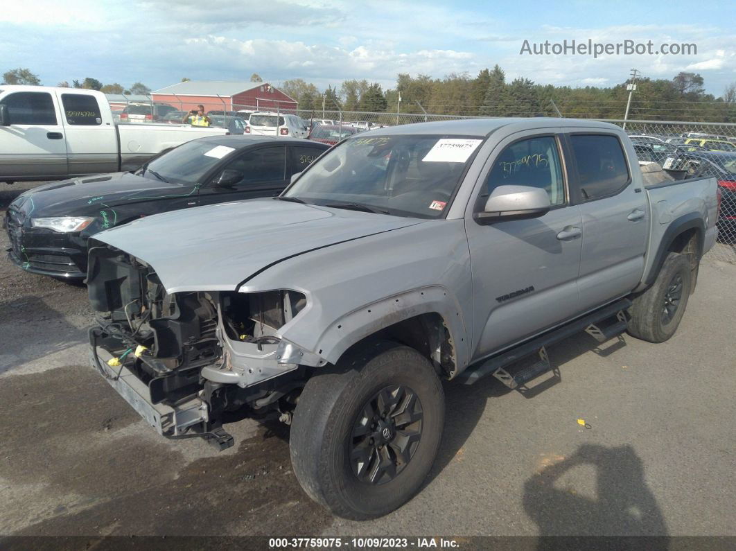 2021 Toyota Tacoma Sr5 V6 Gray vin: 3TYCZ5AN0MT012795