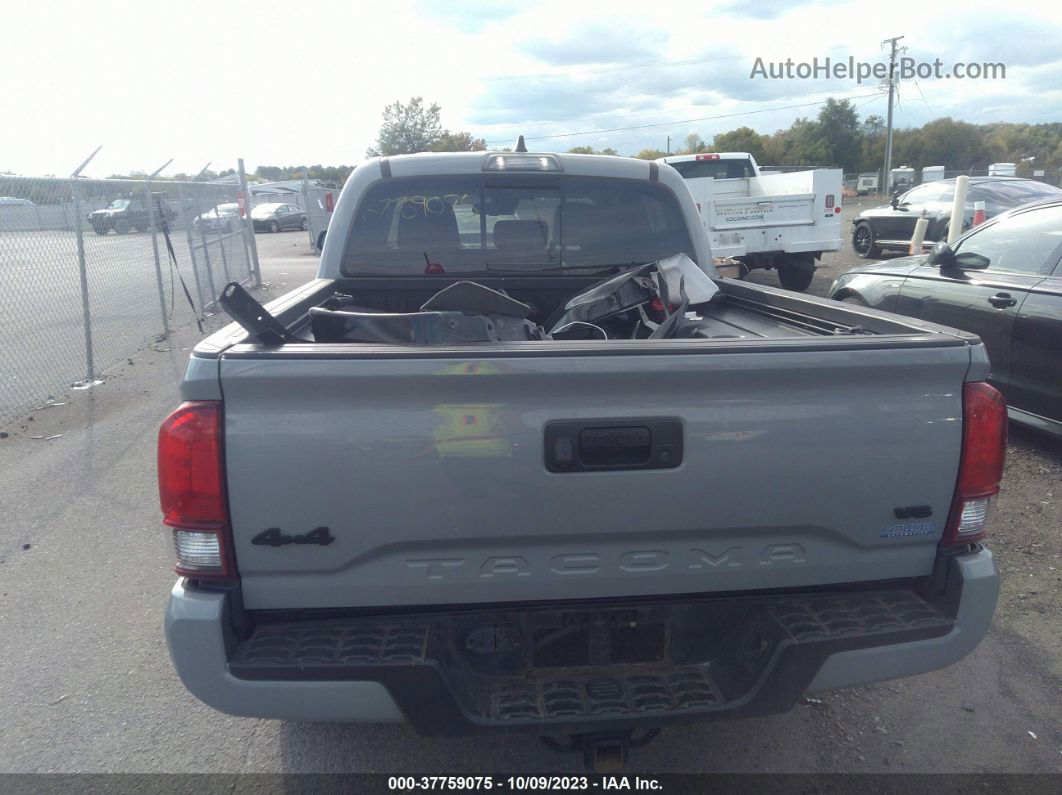 2021 Toyota Tacoma Sr5 V6 Gray vin: 3TYCZ5AN0MT012795