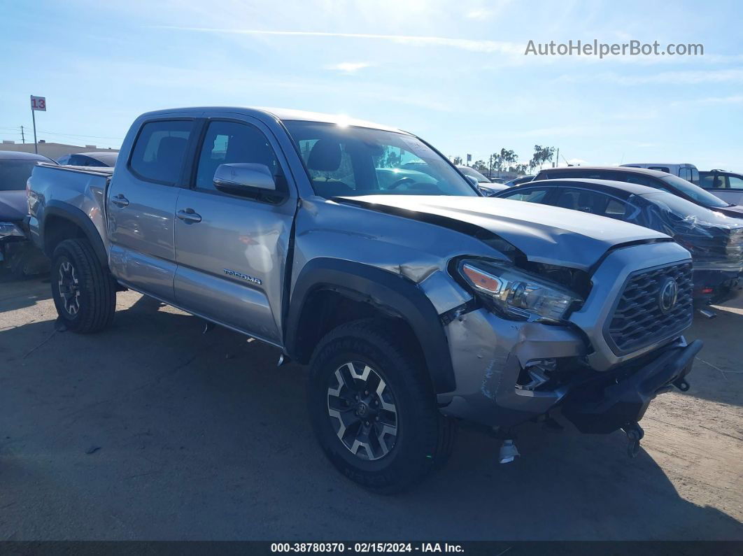 2021 Toyota Tacoma Trd Off-road Серебряный vin: 3TYCZ5AN1MT009887