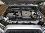 2021 Toyota Tacoma Double Cab Silver vin: 3TYCZ5AN1MT020100