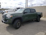 2021 Toyota Tacoma Double Cab Green vin: 3TYCZ5AN1MT023272