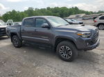 2021 Toyota Tacoma Double Cab Серый vin: 3TYCZ5AN1MT039827