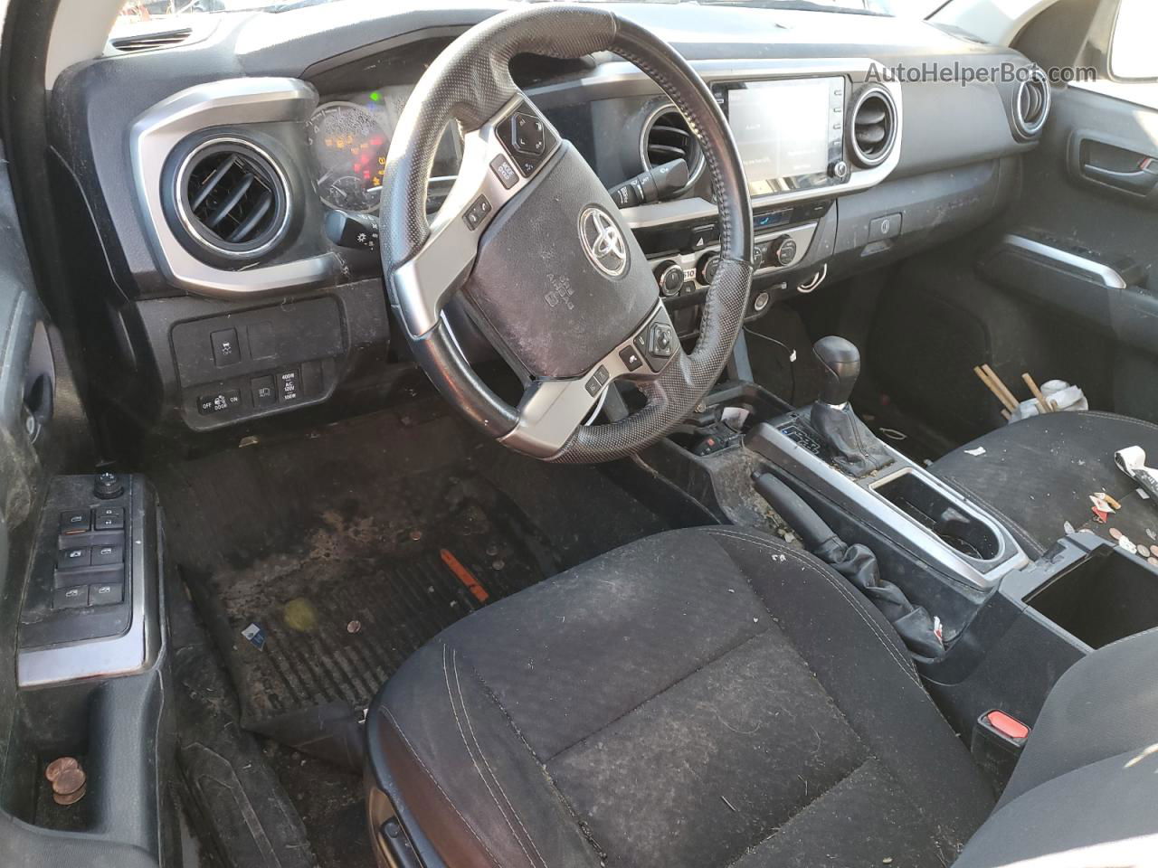 2021 Toyota Tacoma Double Cab Серый vin: 3TYCZ5AN2MT023622