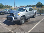 2021 Toyota Tacoma 4wd Sr/sr5/trd Sport Silver vin: 3TYCZ5AN4MT013271