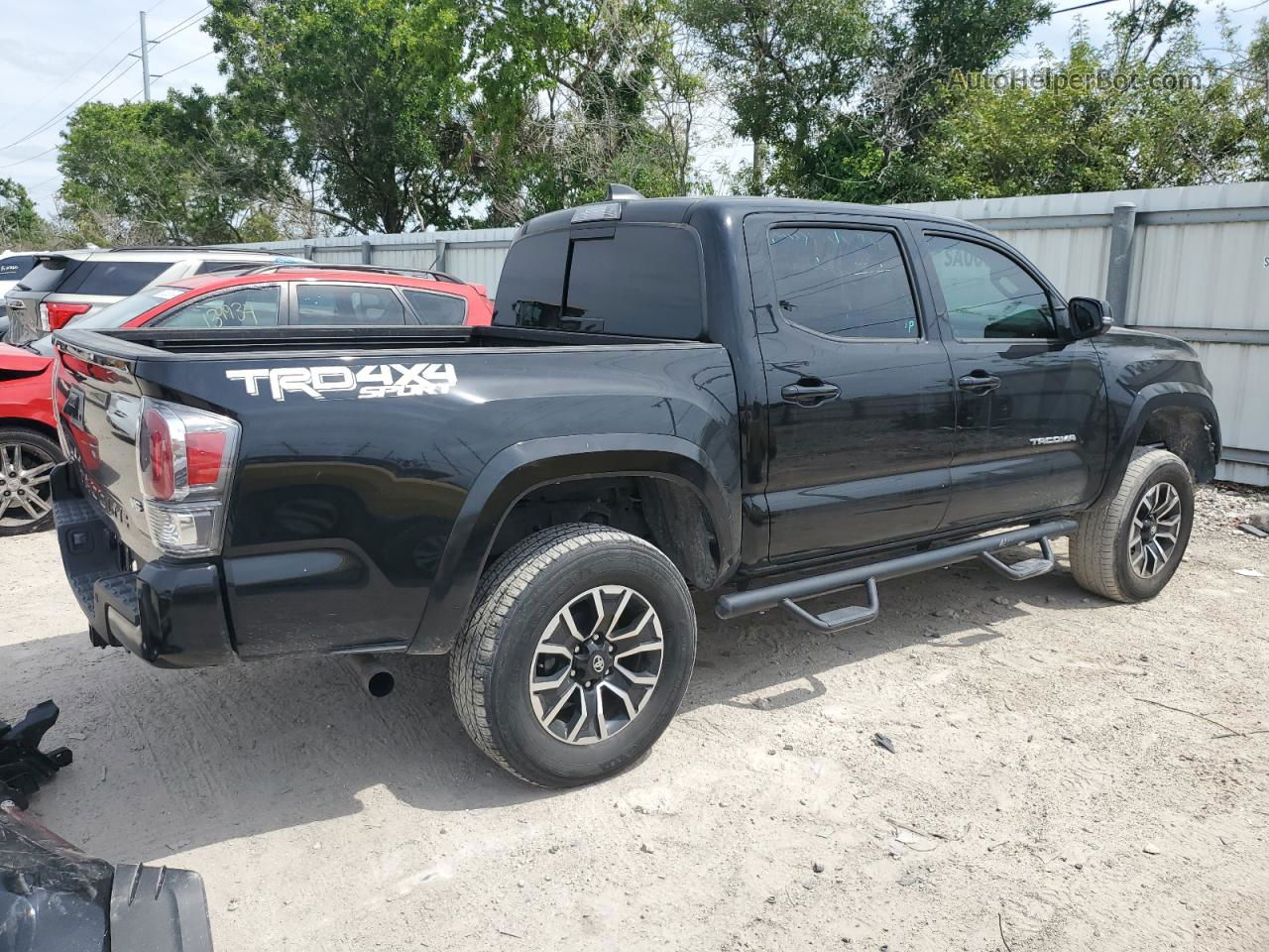 2021 Toyota Tacoma Double Cab Black vin: 3TYCZ5AN4MT025954