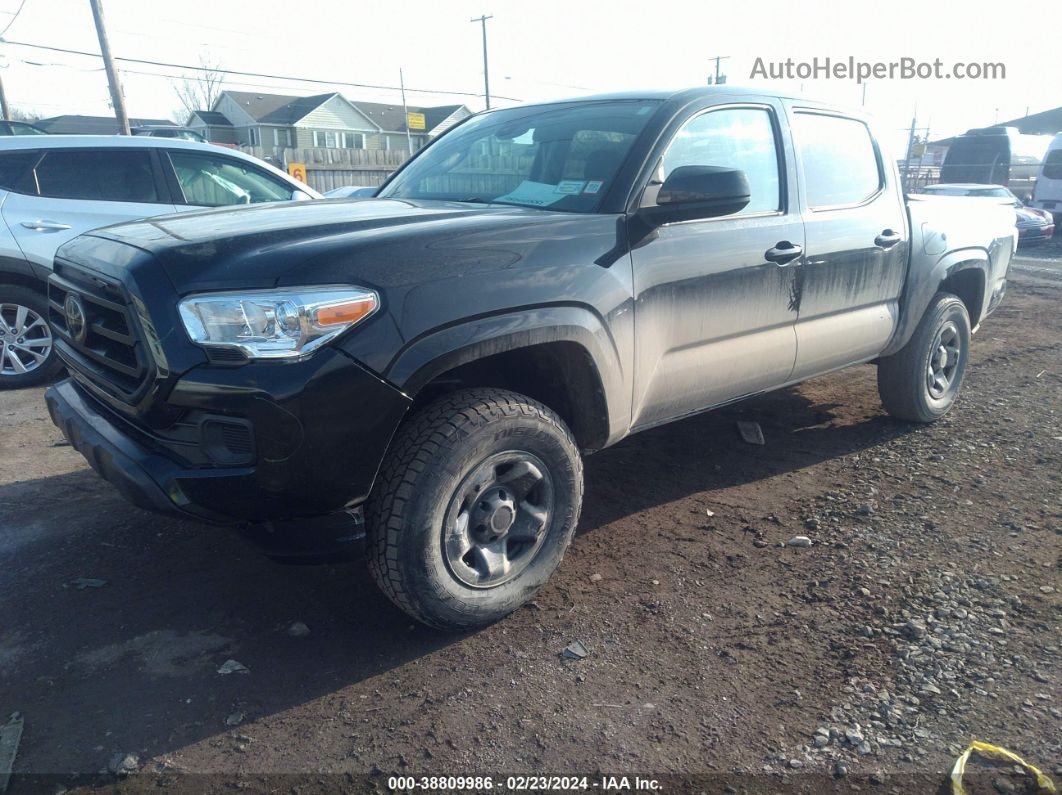 2021 Toyota Tacoma Sr V6 Black vin: 3TYCZ5AN5MT010895