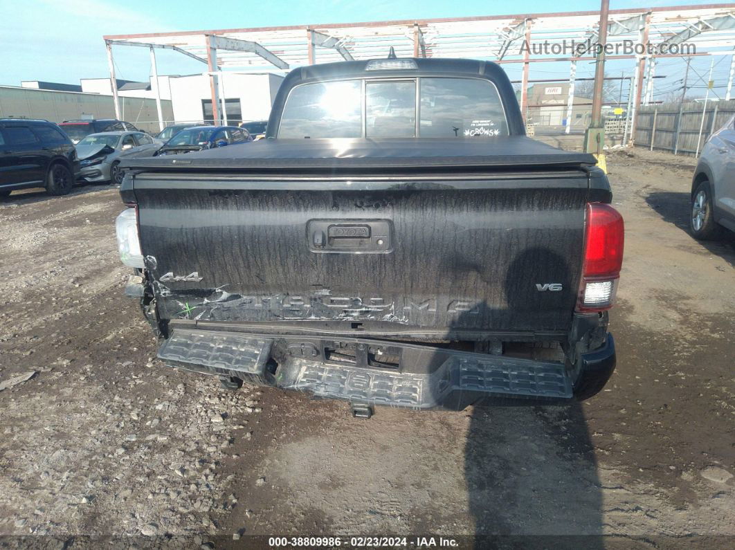 2021 Toyota Tacoma Sr V6 Black vin: 3TYCZ5AN5MT010895