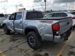 2021 Toyota Tacoma Double Cab Silver vin: 3TYCZ5AN5MT011643