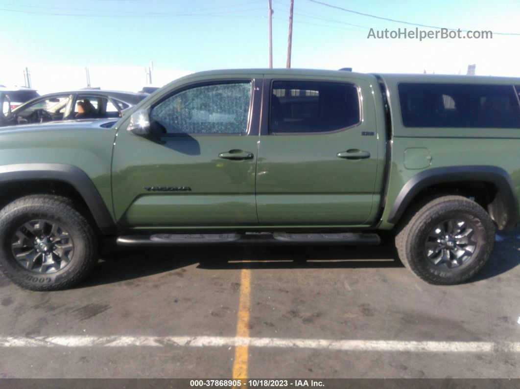 2021 Toyota Tacoma Sr5 V6 Green vin: 3TYCZ5AN5MT021184