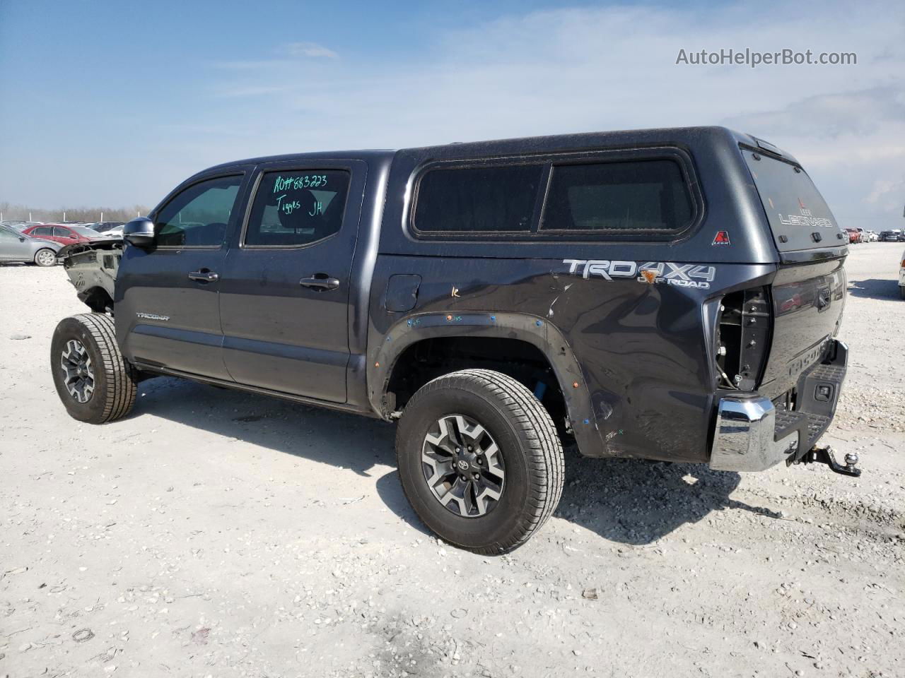 2020 Toyota Tacoma Double Cab Серый vin: 3TYCZ5AN6LT003369