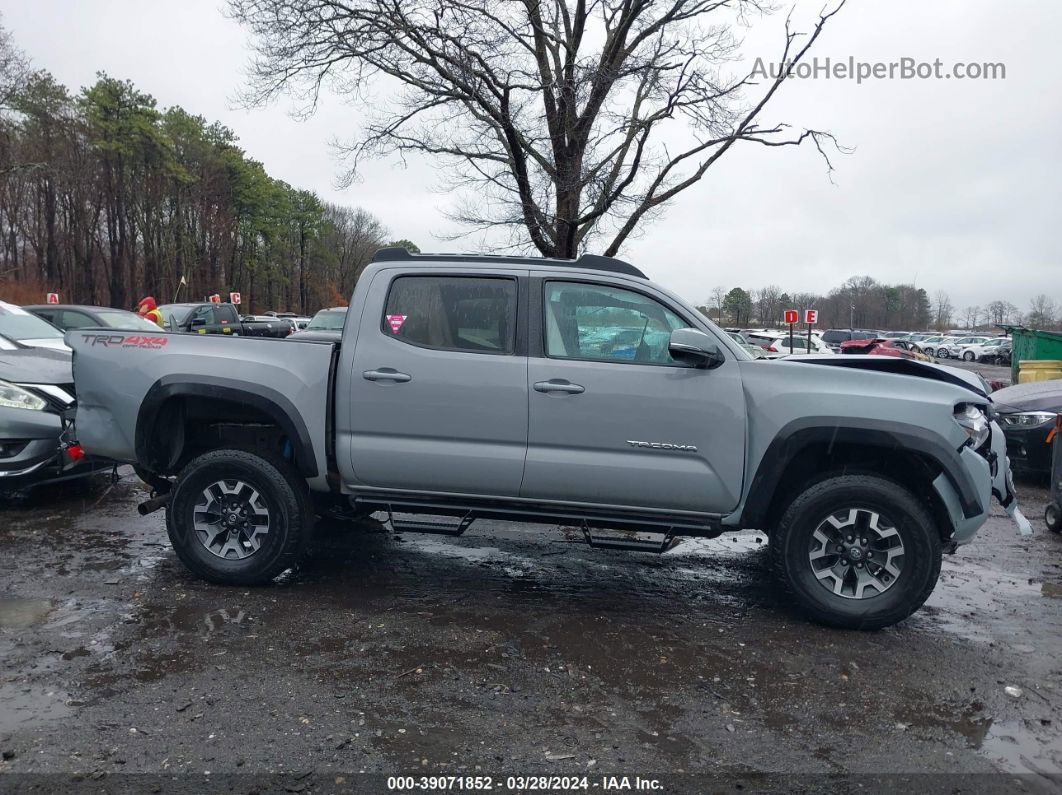 2021 Toyota Tacoma Trd Off-road Gray vin: 3TYCZ5AN6MT031464