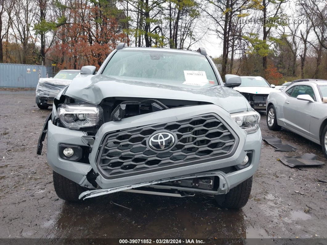 2021 Toyota Tacoma Trd Off-road Gray vin: 3TYCZ5AN6MT031464