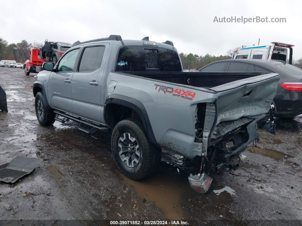 2021 Toyota Tacoma Trd Off-road Серый vin: 3TYCZ5AN6MT031464