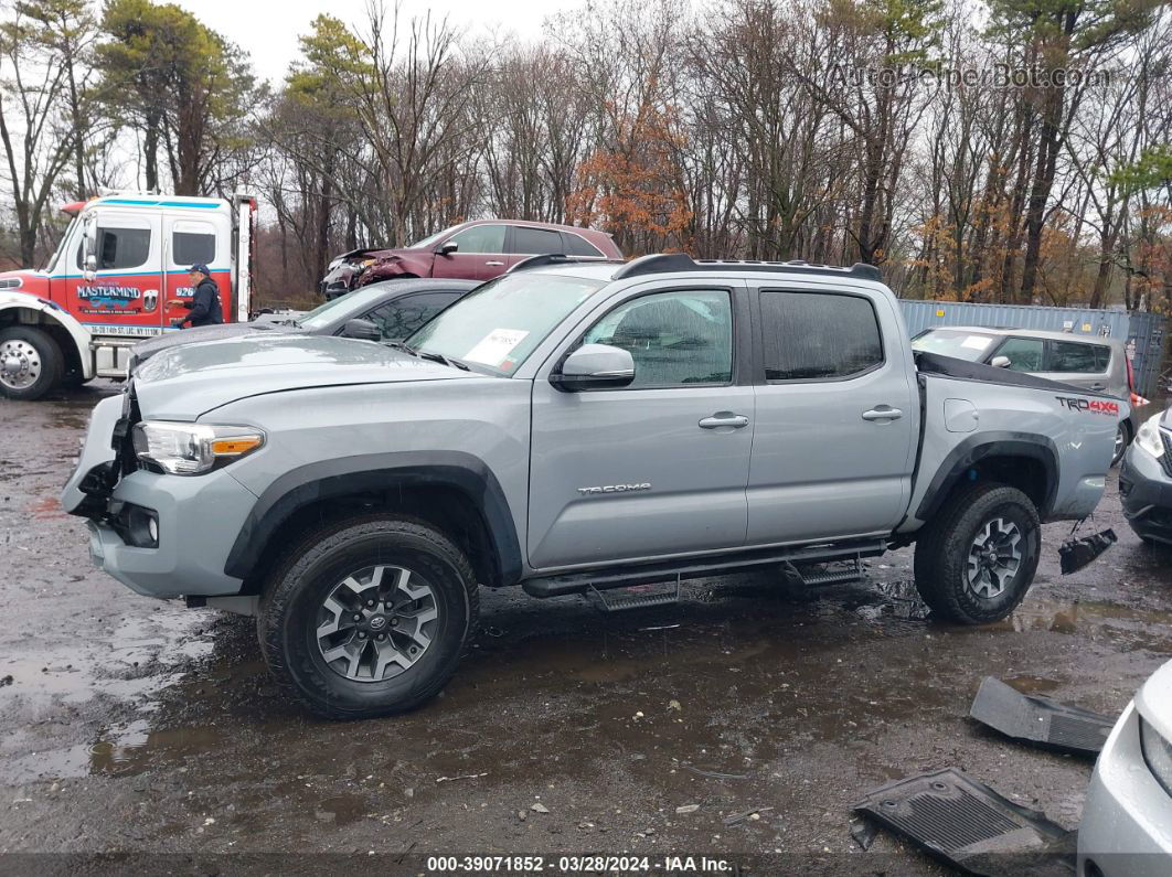 2021 Toyota Tacoma Trd Off-road Серый vin: 3TYCZ5AN6MT031464