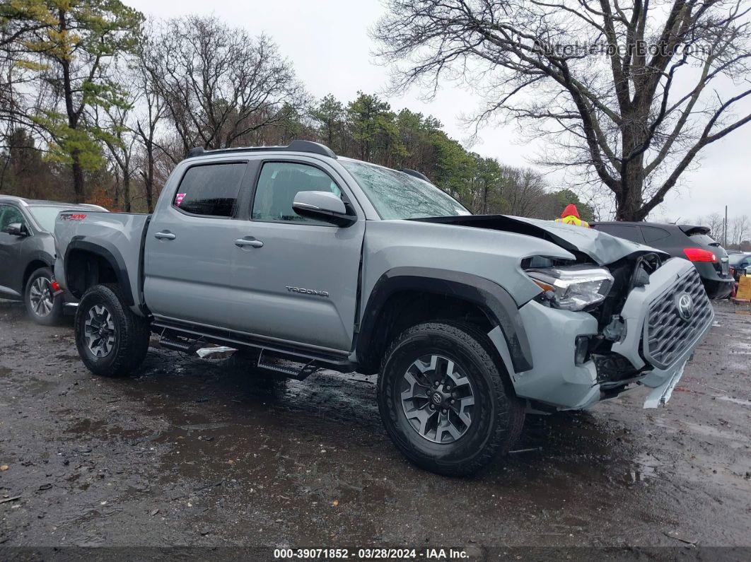 2021 Toyota Tacoma Trd Off-road Gray vin: 3TYCZ5AN6MT031464