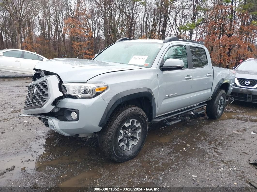 2021 Toyota Tacoma Trd Off-road Gray vin: 3TYCZ5AN6MT031464