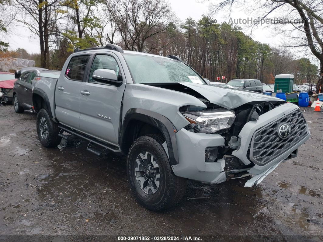 2021 Toyota Tacoma Trd Off-road Серый vin: 3TYCZ5AN6MT031464