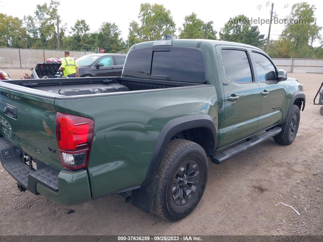 2021 Toyota Tacoma 4wd Sr/sr5/trd Sport Зеленый vin: 3TYCZ5AN7MT047740