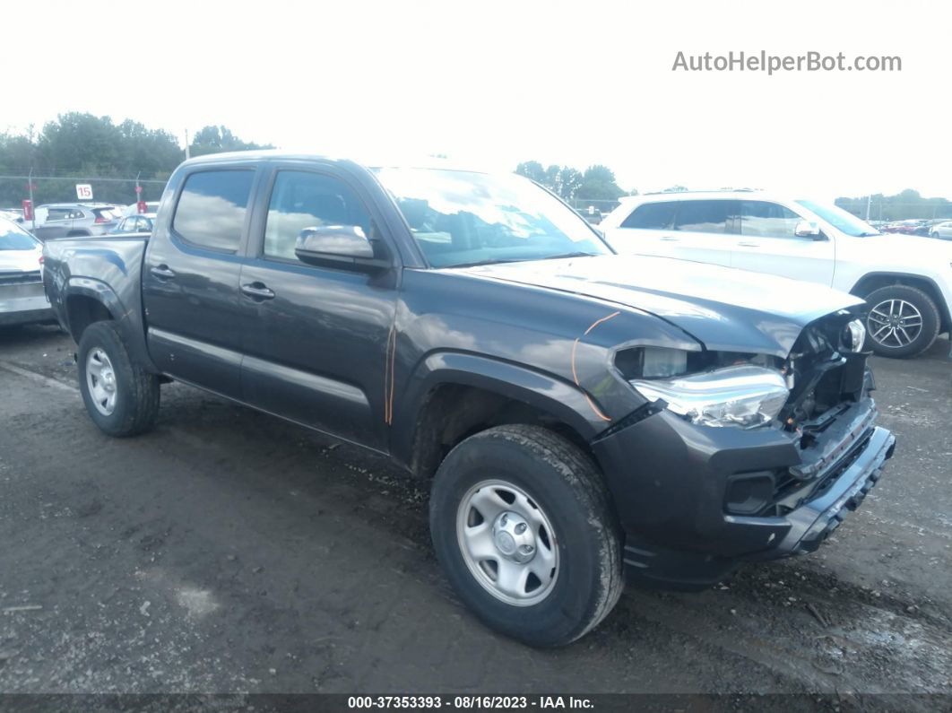 2021 Toyota Tacoma 4wd Sr/sr5/trd Sport Gray vin: 3TYCZ5AN7MT050251