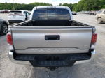 2021 Toyota Tacoma Double Cab Silver vin: 3TYCZ5AN8MT022247