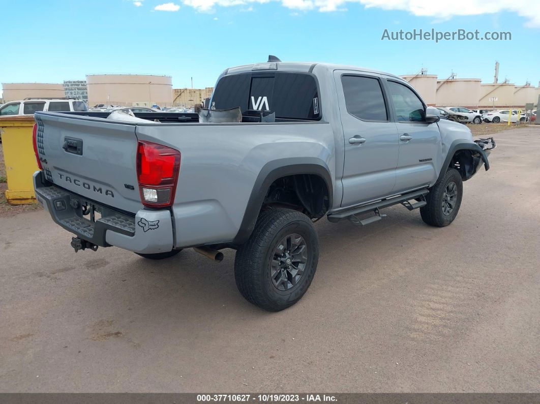 2021 Toyota Tacoma Sr5 V6 Gray vin: 3TYCZ5AN9MT016280