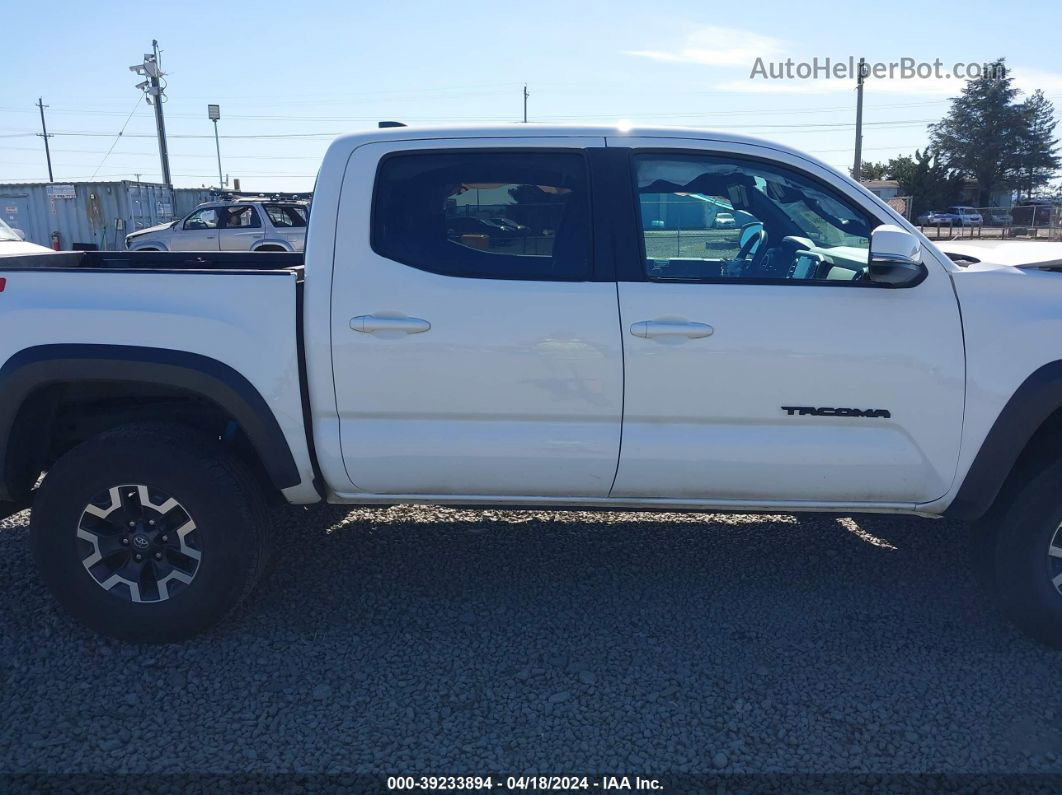 2021 Toyota Tacoma Trd Off-road White vin: 3TYCZ5AN9MT052566