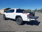 2021 Toyota Tacoma Trd Off-road White vin: 3TYCZ5AN9MT052566