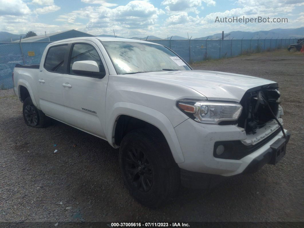 2021 Toyota Tacoma 4wd Sr5/trd Sport Белый vin: 3TYDZ5BN8MT004558